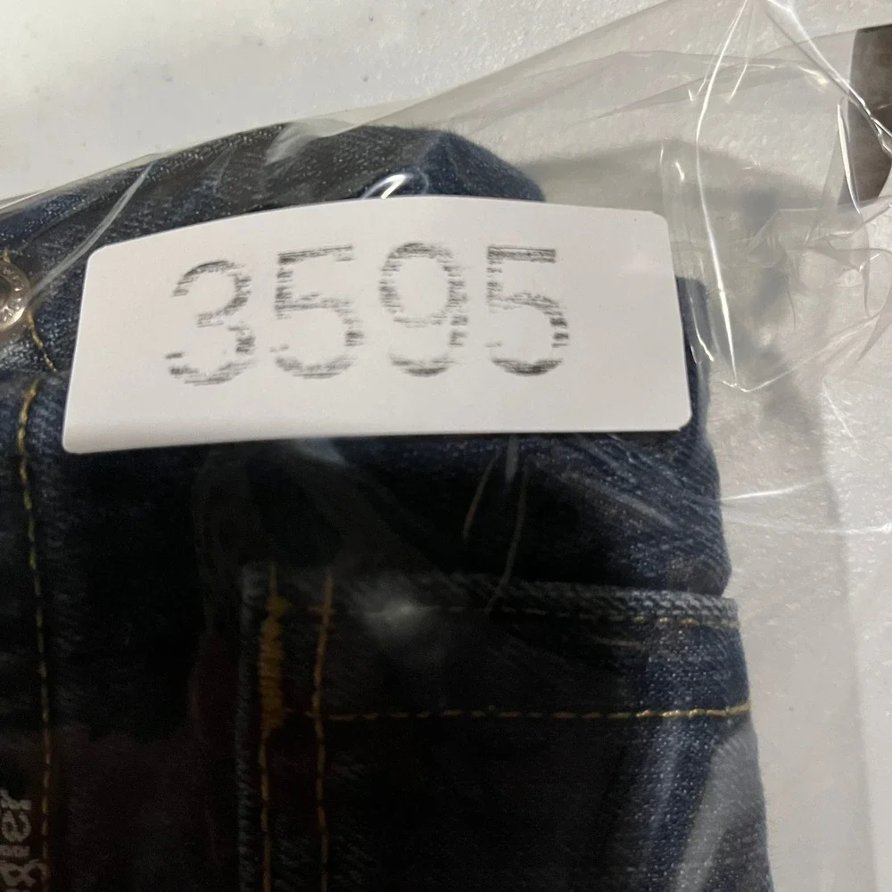 Wrangler Boys Blue Denim Jeans Size 16 Husky Bootcut 6BRHWFN Dark Wash‎ Mens